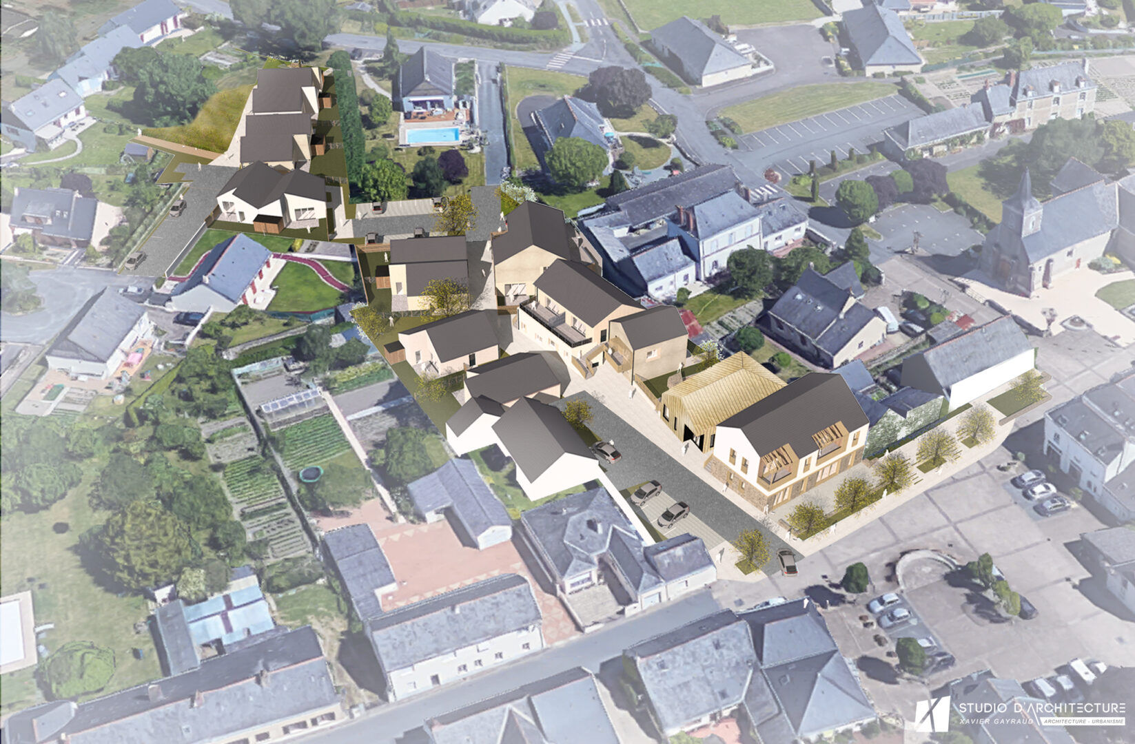 Espace vert à Saint-Lambert-la-Potherie